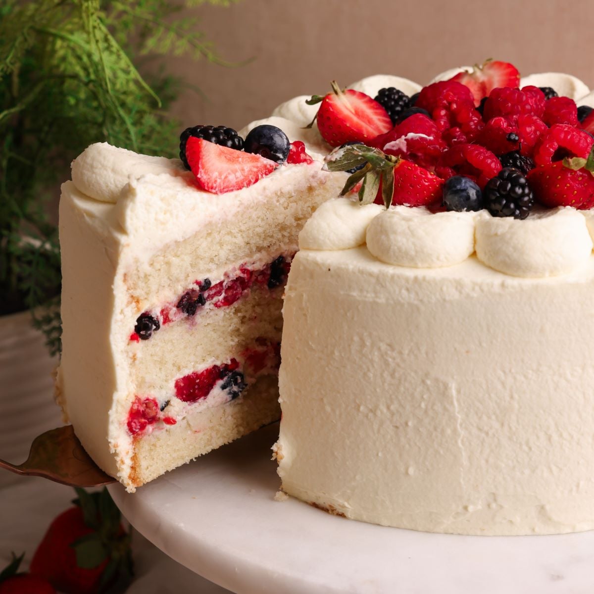 Bake a Light & Dreamy Berry Chantilly Cake for Any Celebration
